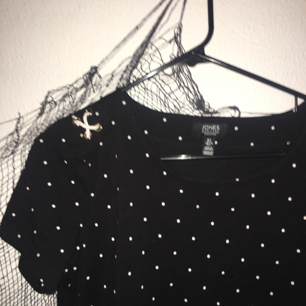 Jones New York Polka Dot Shirt